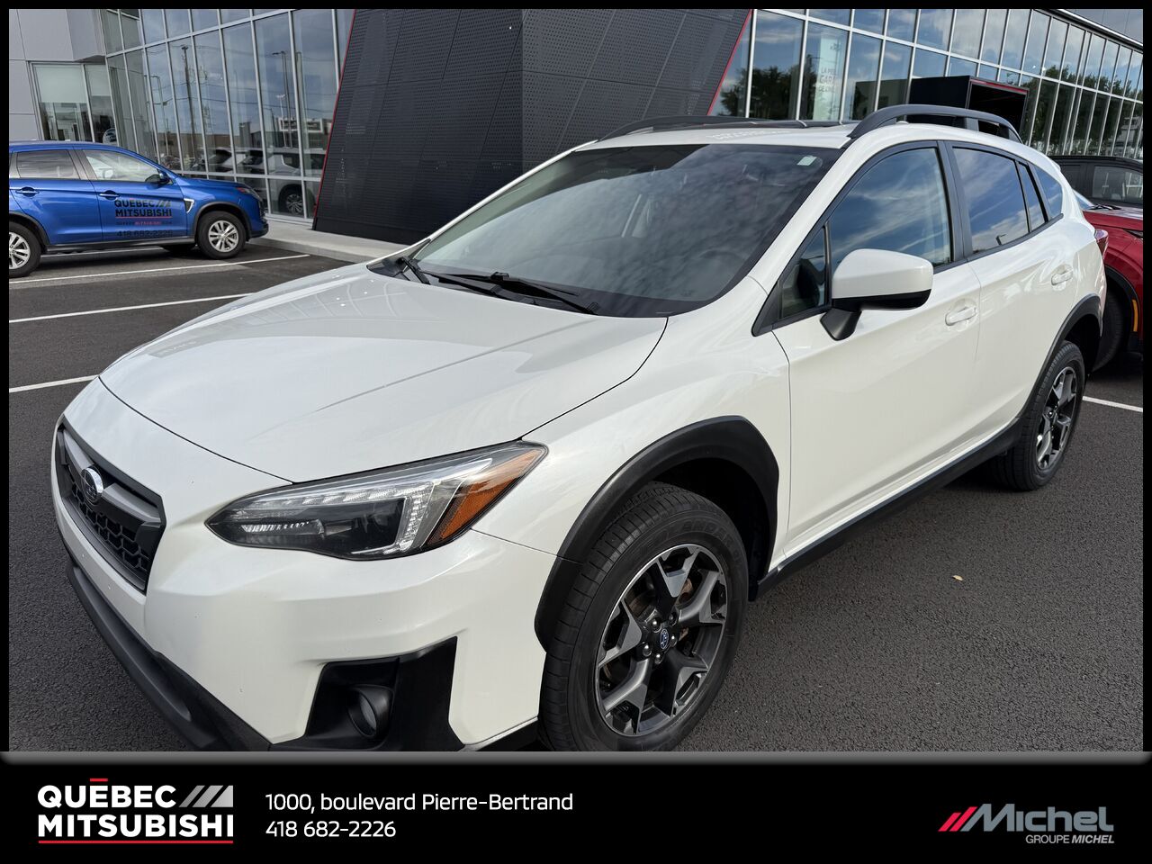 Subaru Crosstrek Sport, Awd, Apple Carplay/Android auto, Toit ouvrant 2019 Blanc Ville de Québec - photo #0