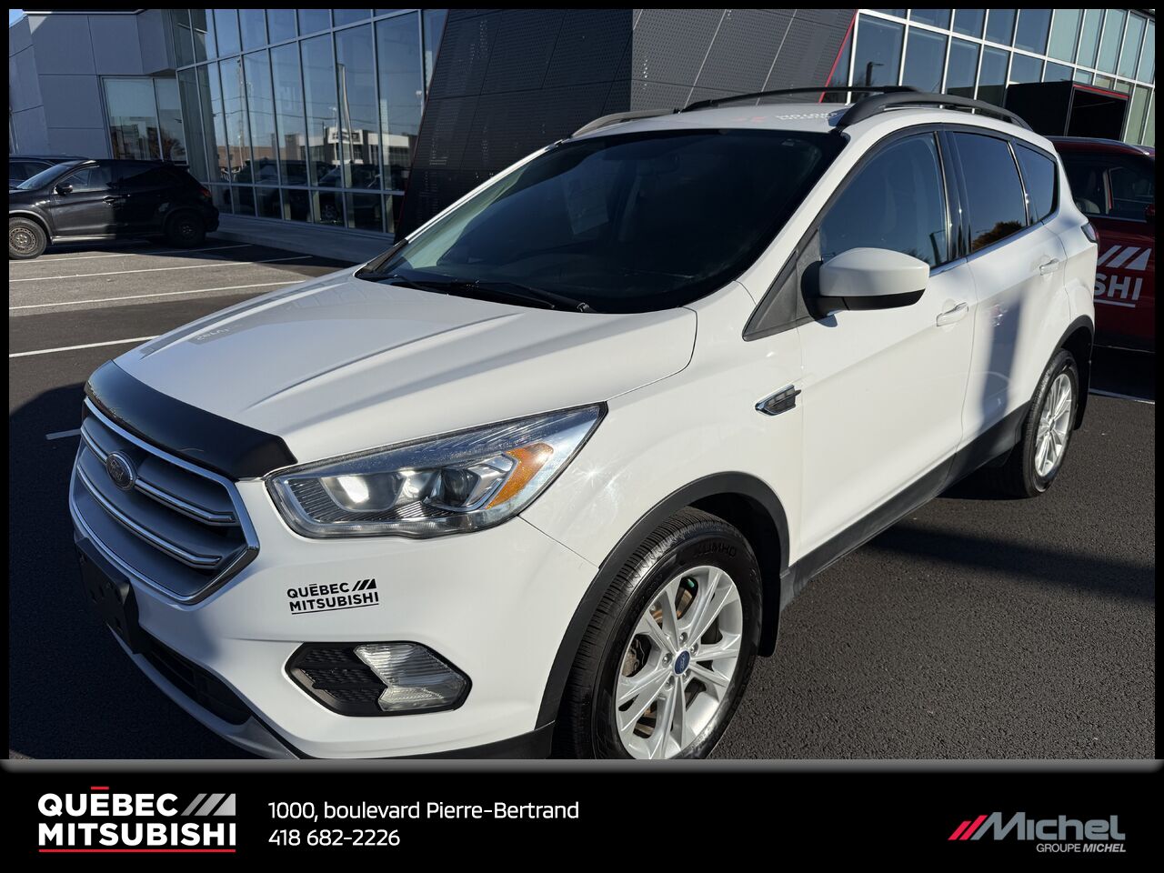 Ford Escape SE Awd, Sièges chauffants, Démarreur, Android Auto/Apple Carplay 2017 Blanc Ville de Québec - photo #0