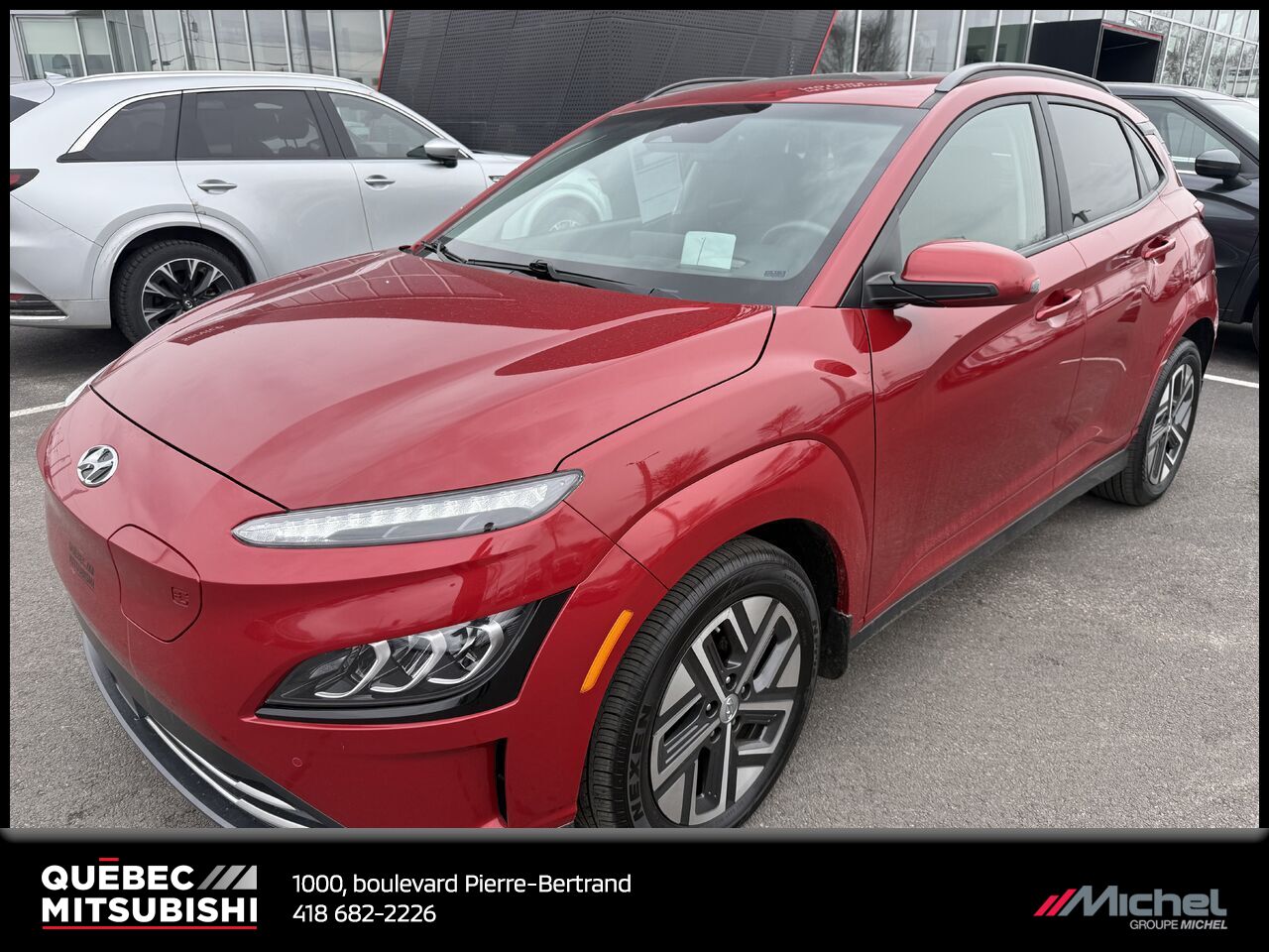 Hyundai Kona &eacute;lectrique 2023 Rouge Saint-Eustache - photo #0