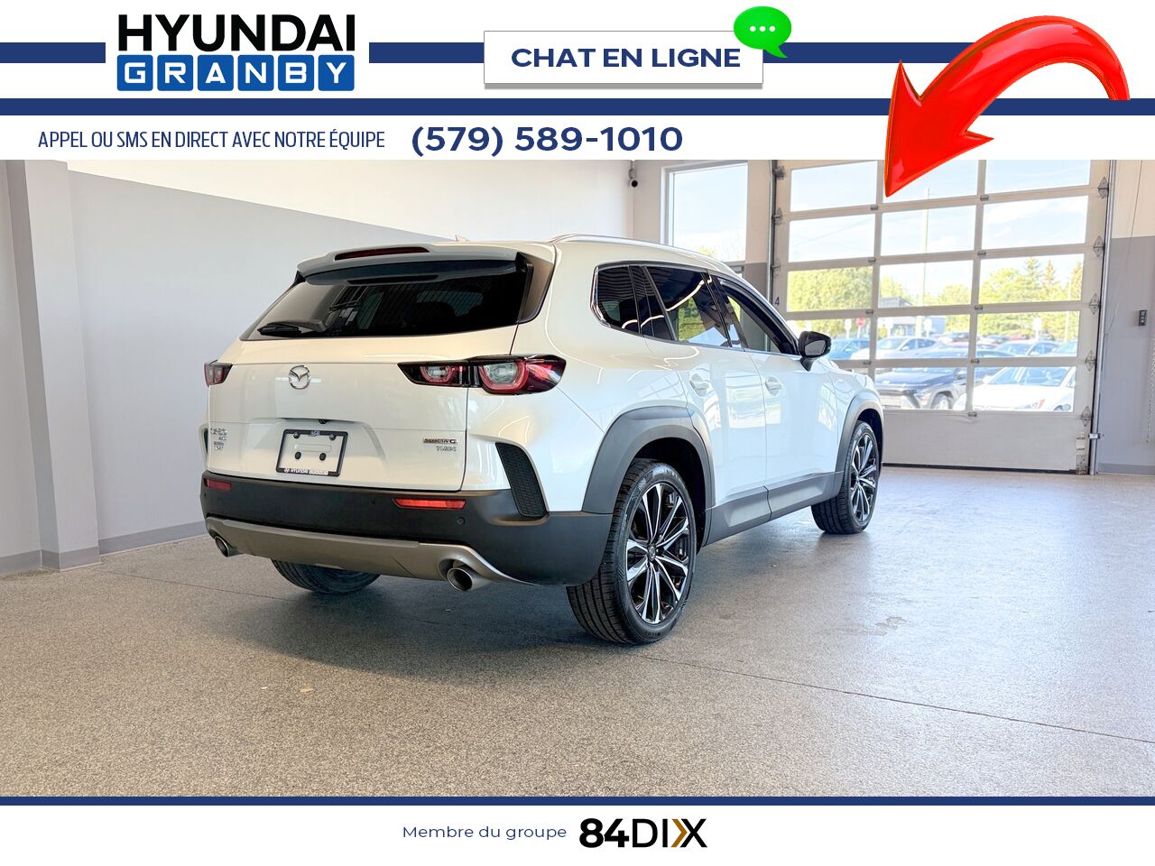 Mazda CX-50 2023 Blanc Granby - photo #5