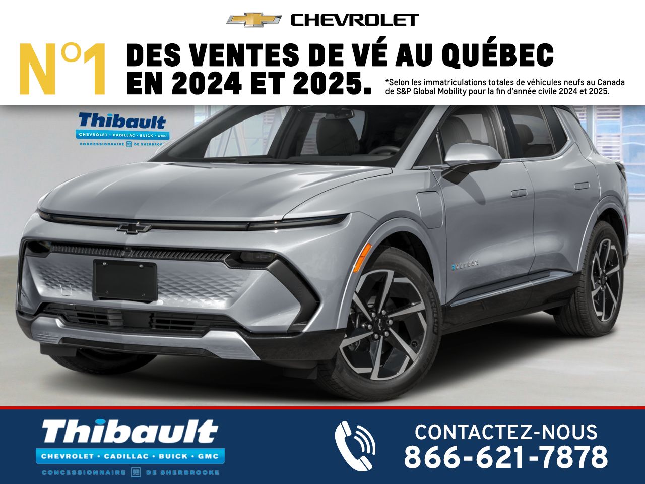 2026 CHEVROLET EQUINOX EV 4 portes - LT Grey Sherbrooke - photo #0