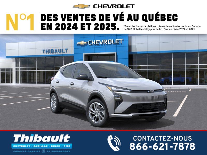 CHEVROLET Bolt Traction avant 4 portes LT 2027 GRIS STERLING METALLISE Sherbrooke - photo #0