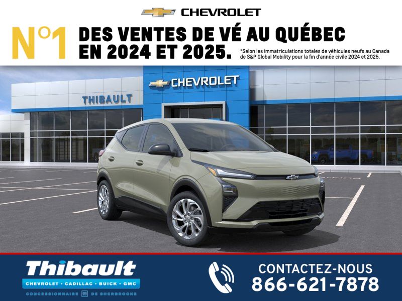 CHEVROLET Bolt Traction avant 4 portes LT 2027 VERT RELIQUE METALLISE Sherbrooke - photo #0