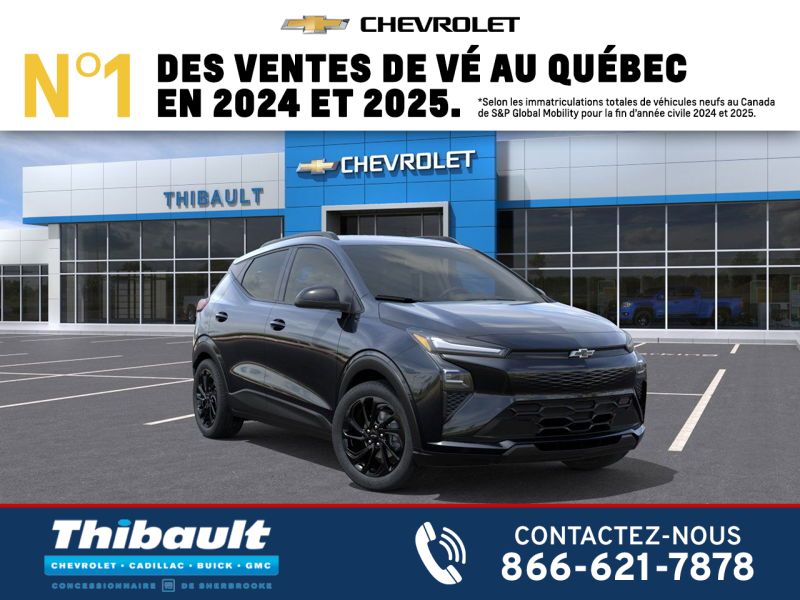 CHEVROLET Bolt RS 4 portes TA 2027 Noir mosa&iuml;que m&eacute;tallis&eacute; Sherbrooke - photo #0