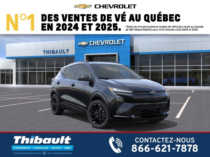 CHEVROLET Bolt RS 4 portes TA 2027 NOIR MOSAIQUE METALLISE Sherbrooke - photo #0