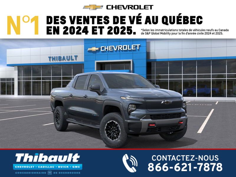 2026 CHEVROLET Silverado EV Trail Boss cabine multiplace 4RMe &agrave; autonomie prolong&eacute;e BLUE SMOKE METALLIC Sherbrooke - photo #0