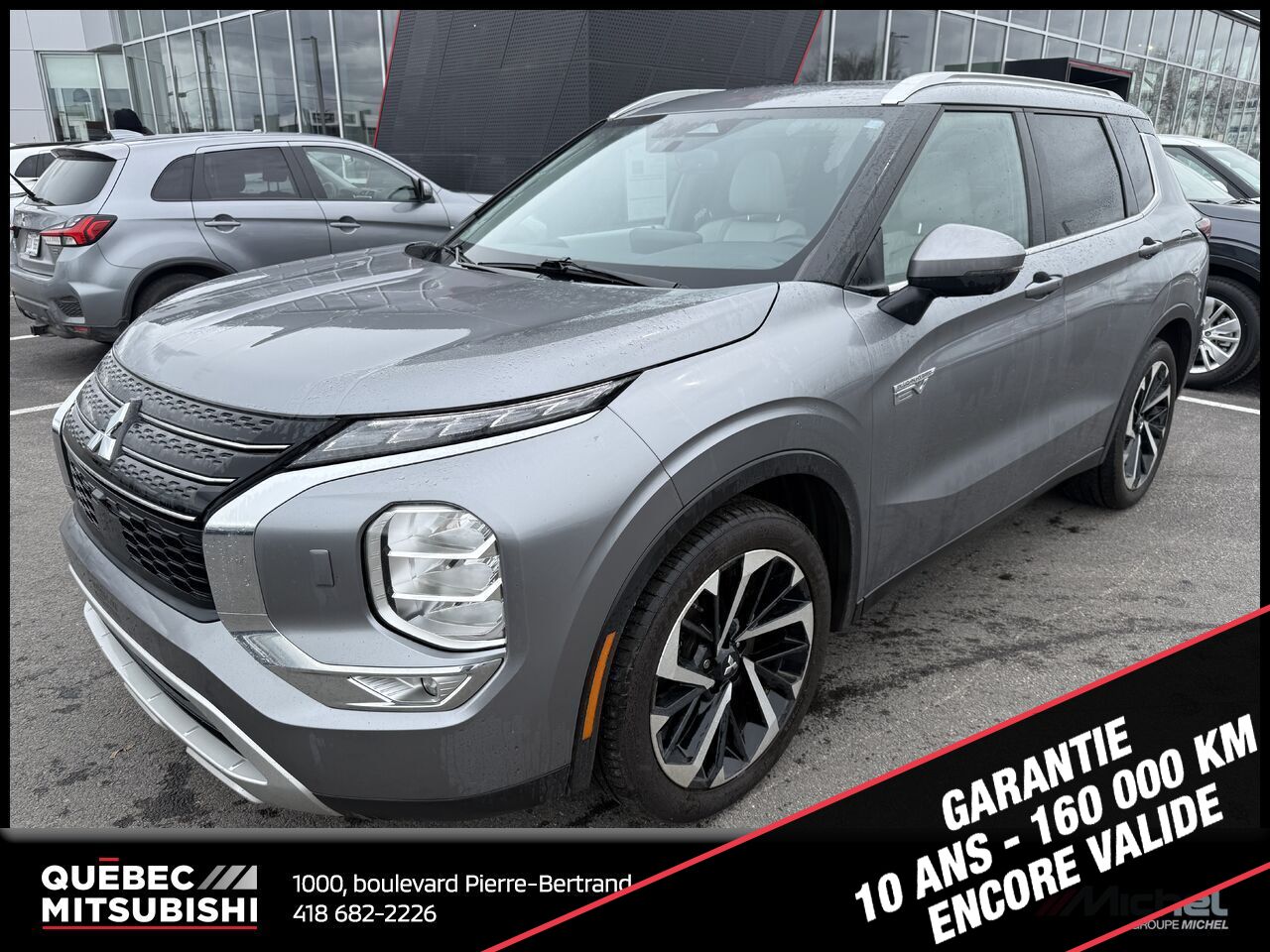 2023 Mitsubishi Outlander Plug-In Hybrid Grey Saint-Eustache - photo #0