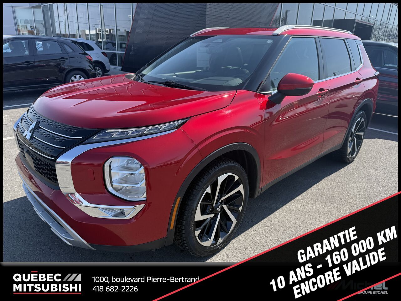 2023 Mitsubishi Outlander Red Saint-Eustache - photo #0
