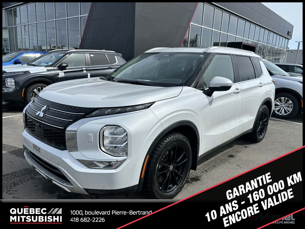 2023 Mitsubishi Outlander White Saint-Eustache - photo #0