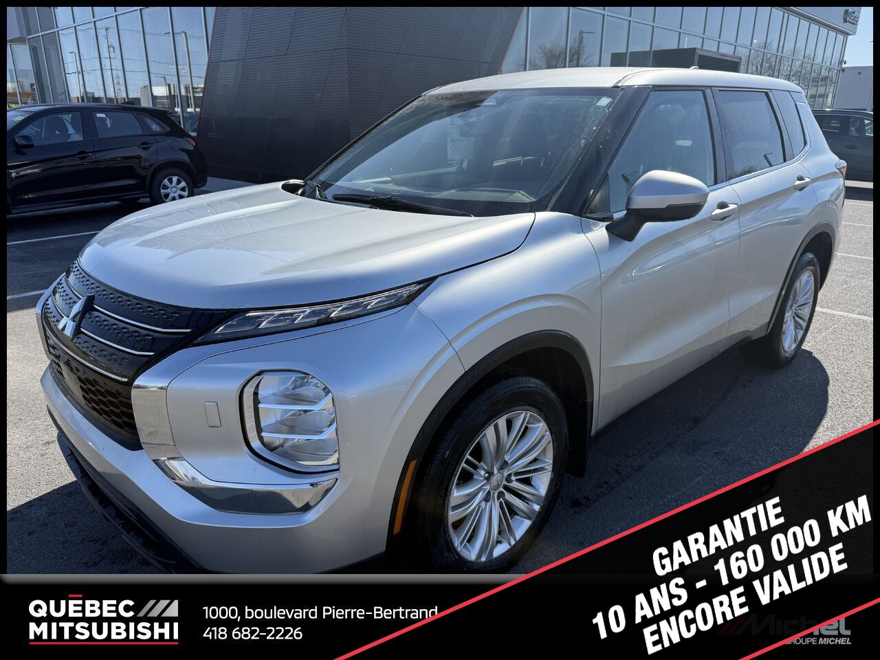 2023 Mitsubishi Outlander Silver Saint-Eustache - photo #0