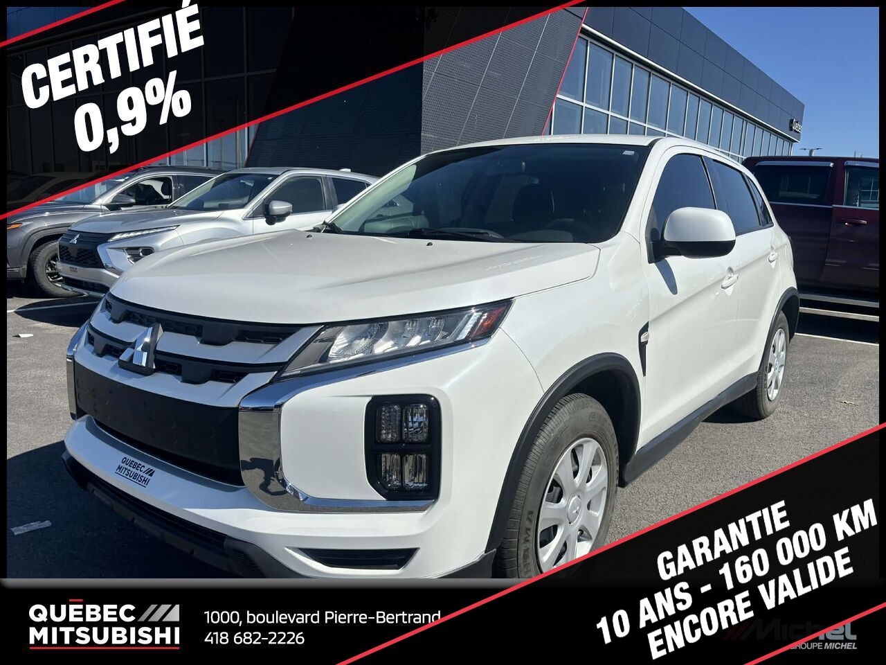 Mitsubishi RVR 2021 Blanc Saint-Eustache - photo #0