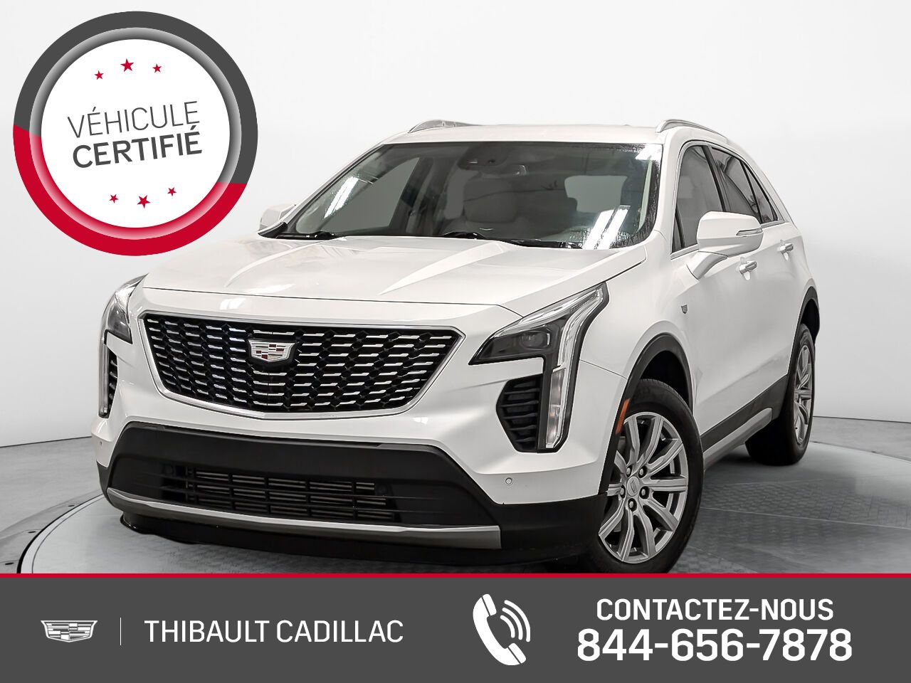 CADILLAC XT4 AWD Premium Luxury Bas Kilométrage 2023 Blanc Sherbrooke - photo #0