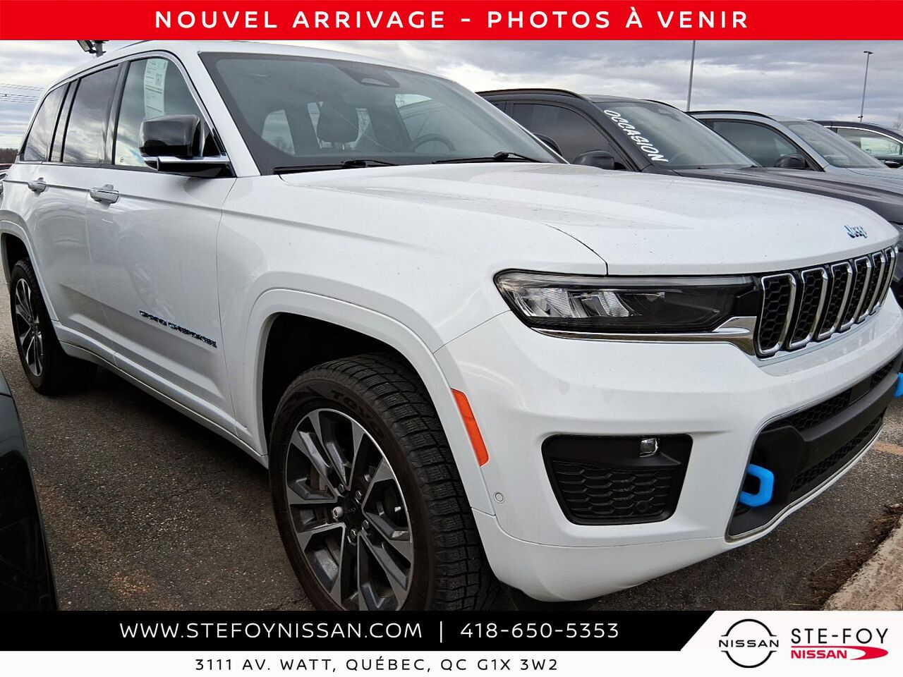 Jeep Grand Cherokee 4xe 2022 Blanc Ste-Foy - photo #0