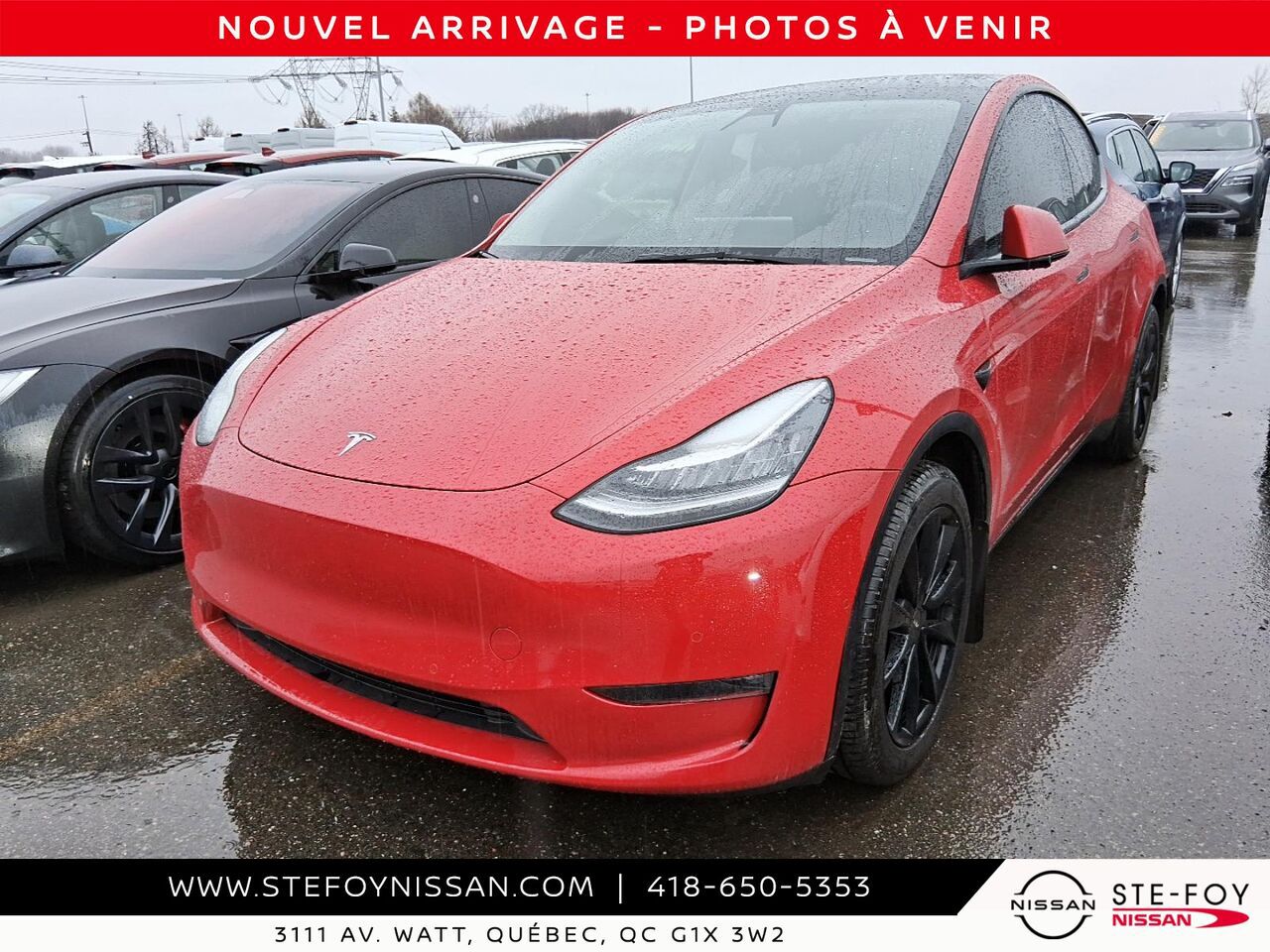 Tesla Model Y TI LONG RANGE 2022 Rouge Ste-Foy - photo #0