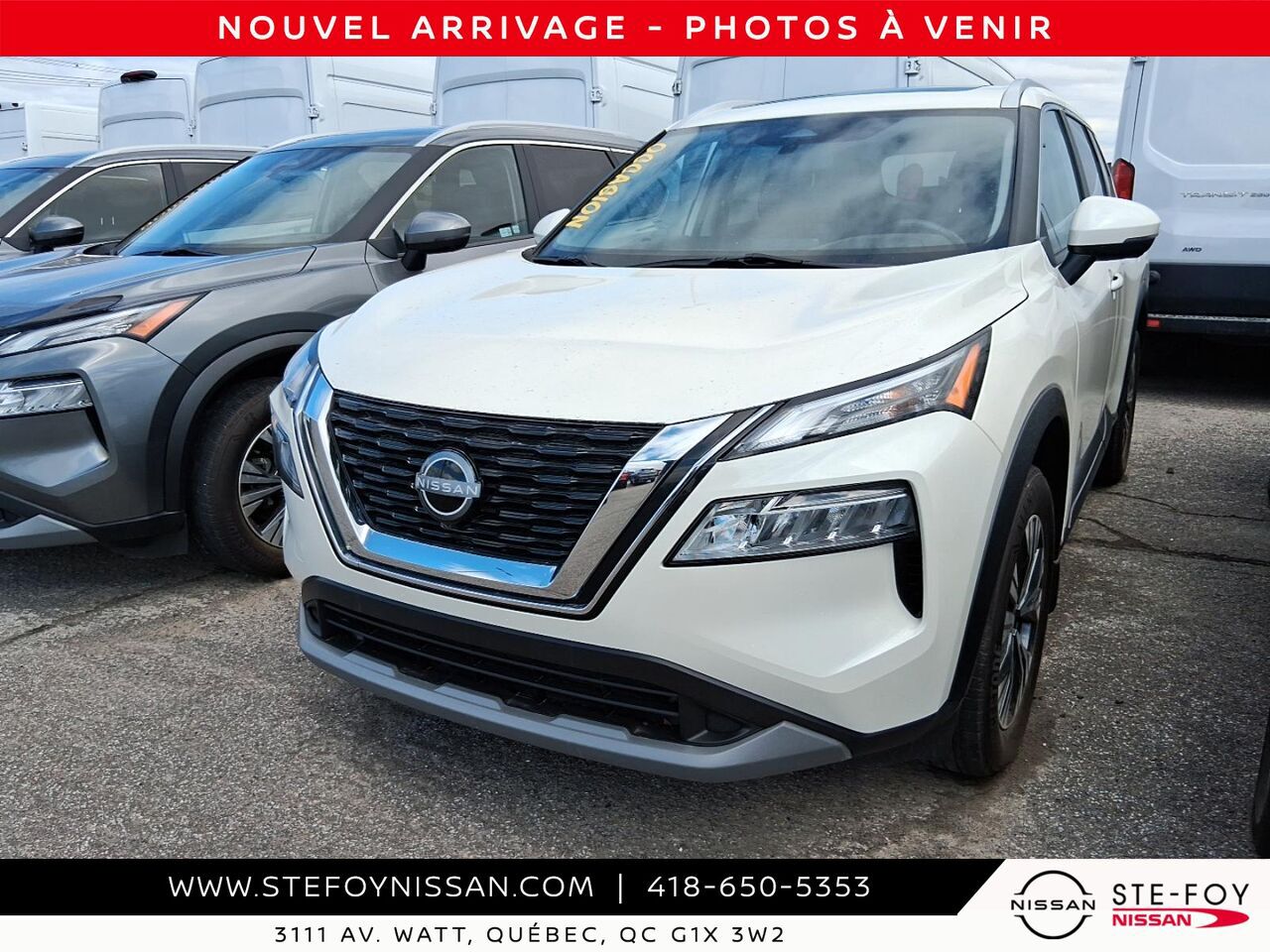 Nissan Rogue SV TI 2021 Blanc Ste-Foy - photo #0