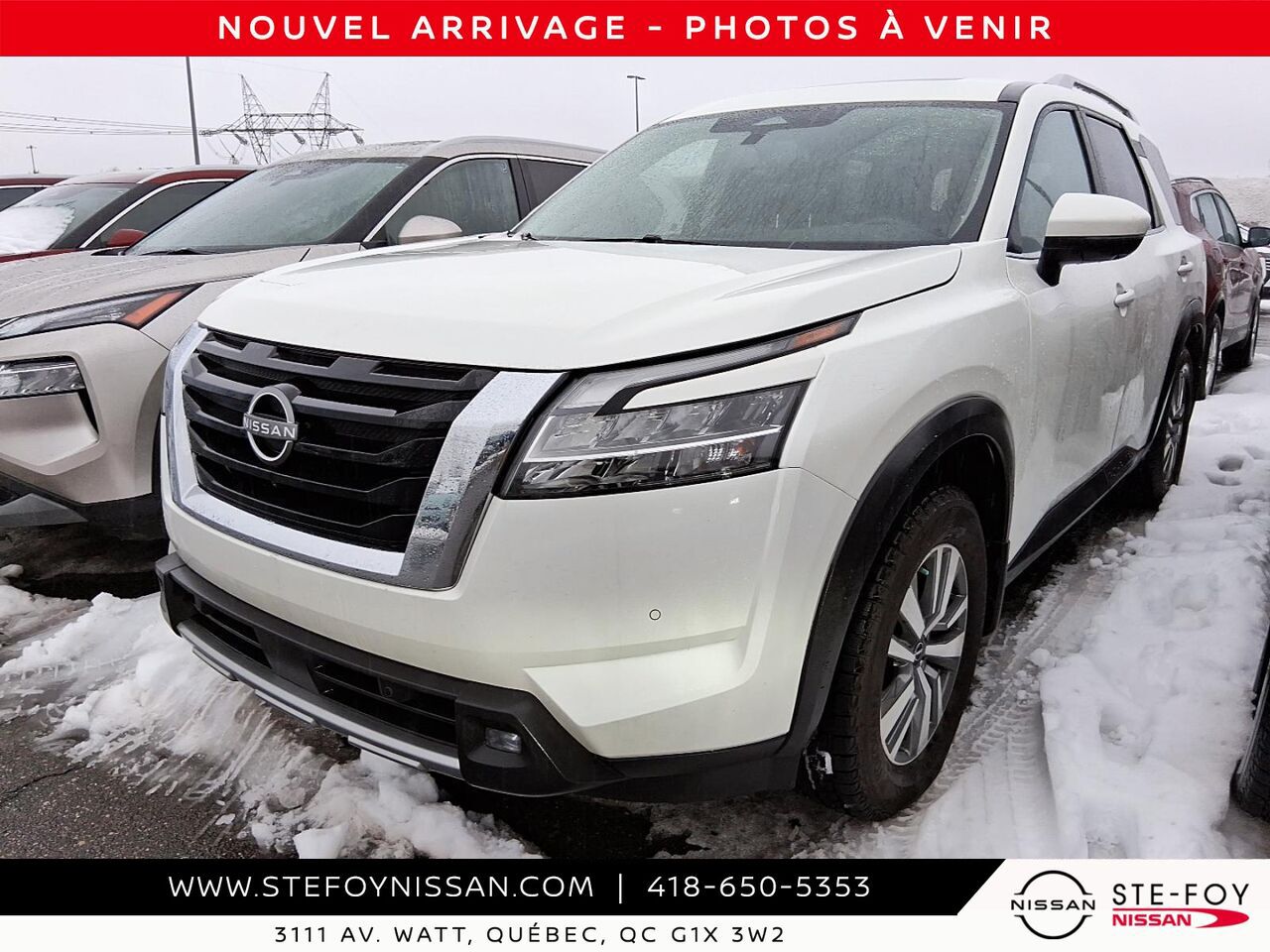Nissan Pathfinder SV 4RM 2024 Blanc Ste-Foy - photo #0