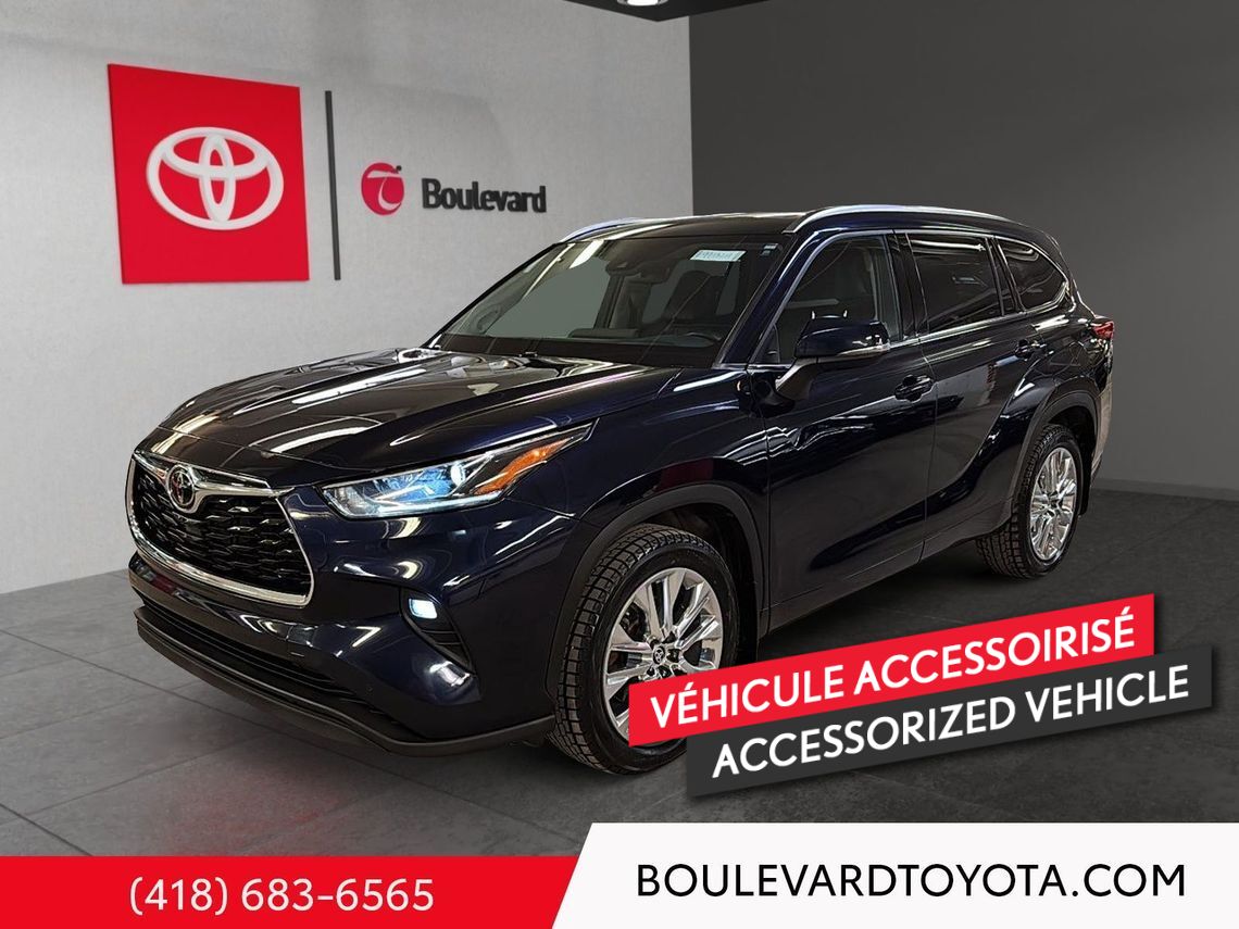 Toyota Highlander 99131A-100 | Limited 2023 Bleu Qu&eacute;bec - photo #0
