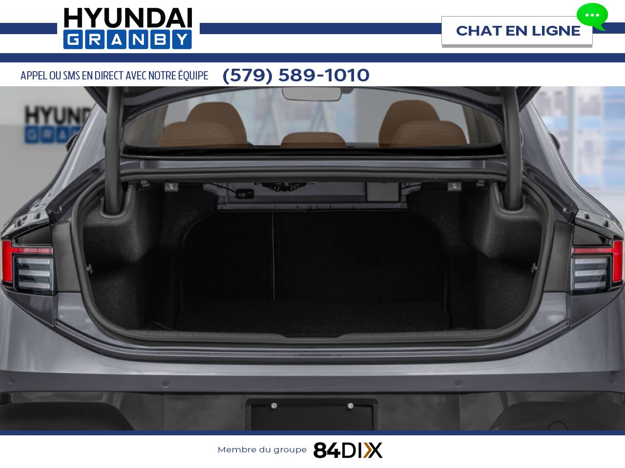 HYUNDAI Sonata Hybride 2026 Blanc &agrave; th&eacute;matique Serenity Granby - photo #11