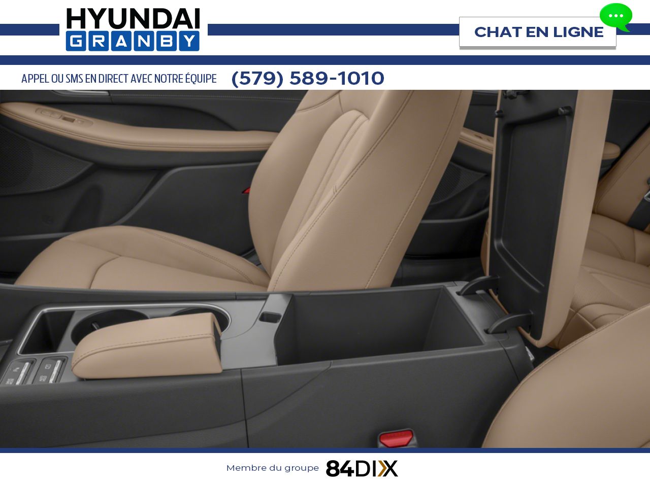 HYUNDAI Sonata Hybride 2026 Blanc &agrave; th&eacute;matique Serenity Granby - photo #8