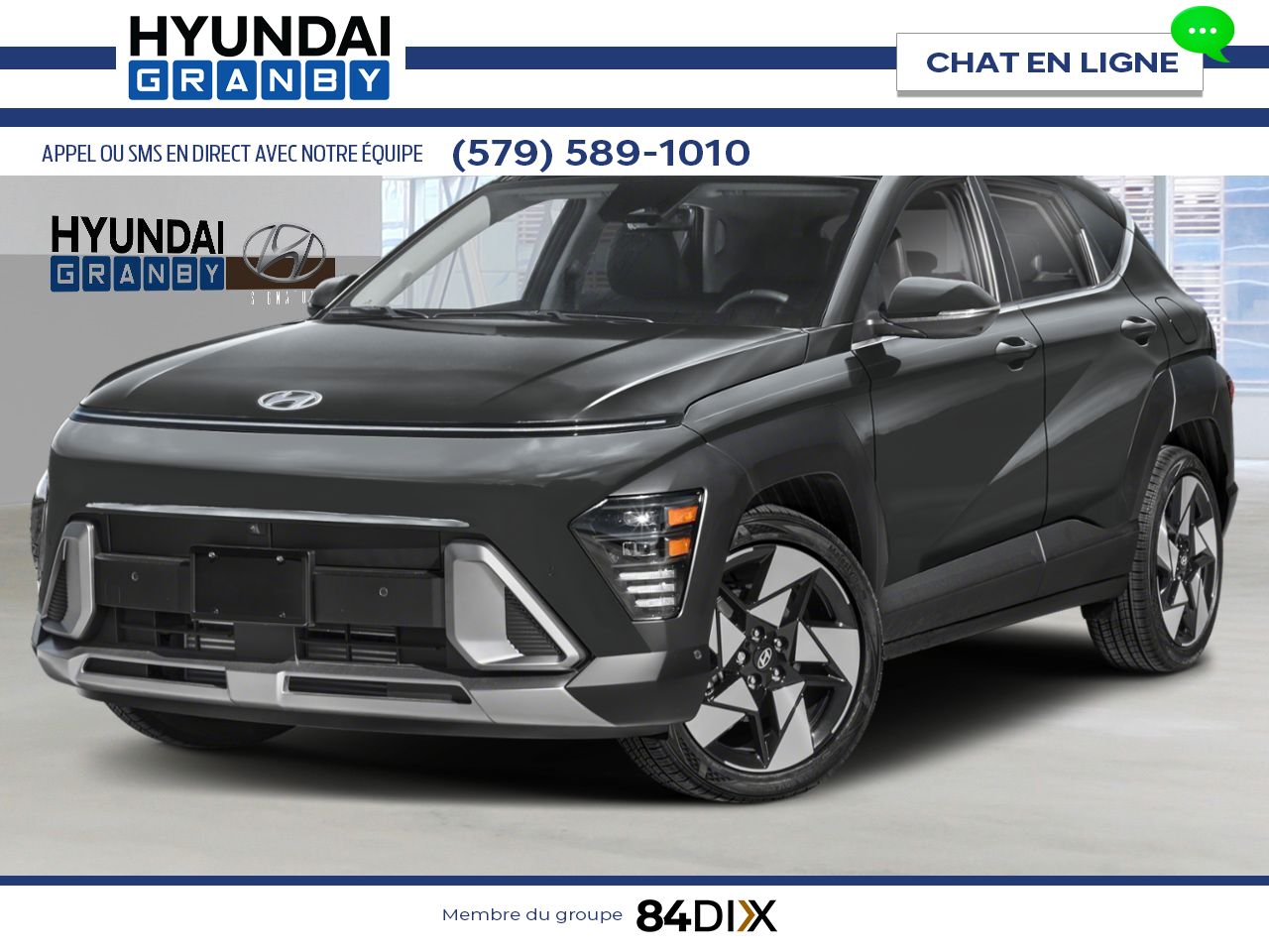2026 HYUNDAI Kona Ecotronic Grey Granby - photo #0