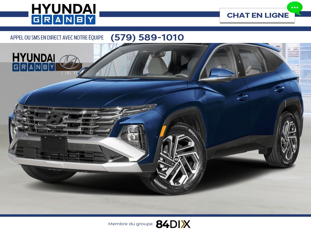2026 HYUNDAI Tucson Hybrid Deep Sea Blue Granby - photo #0
