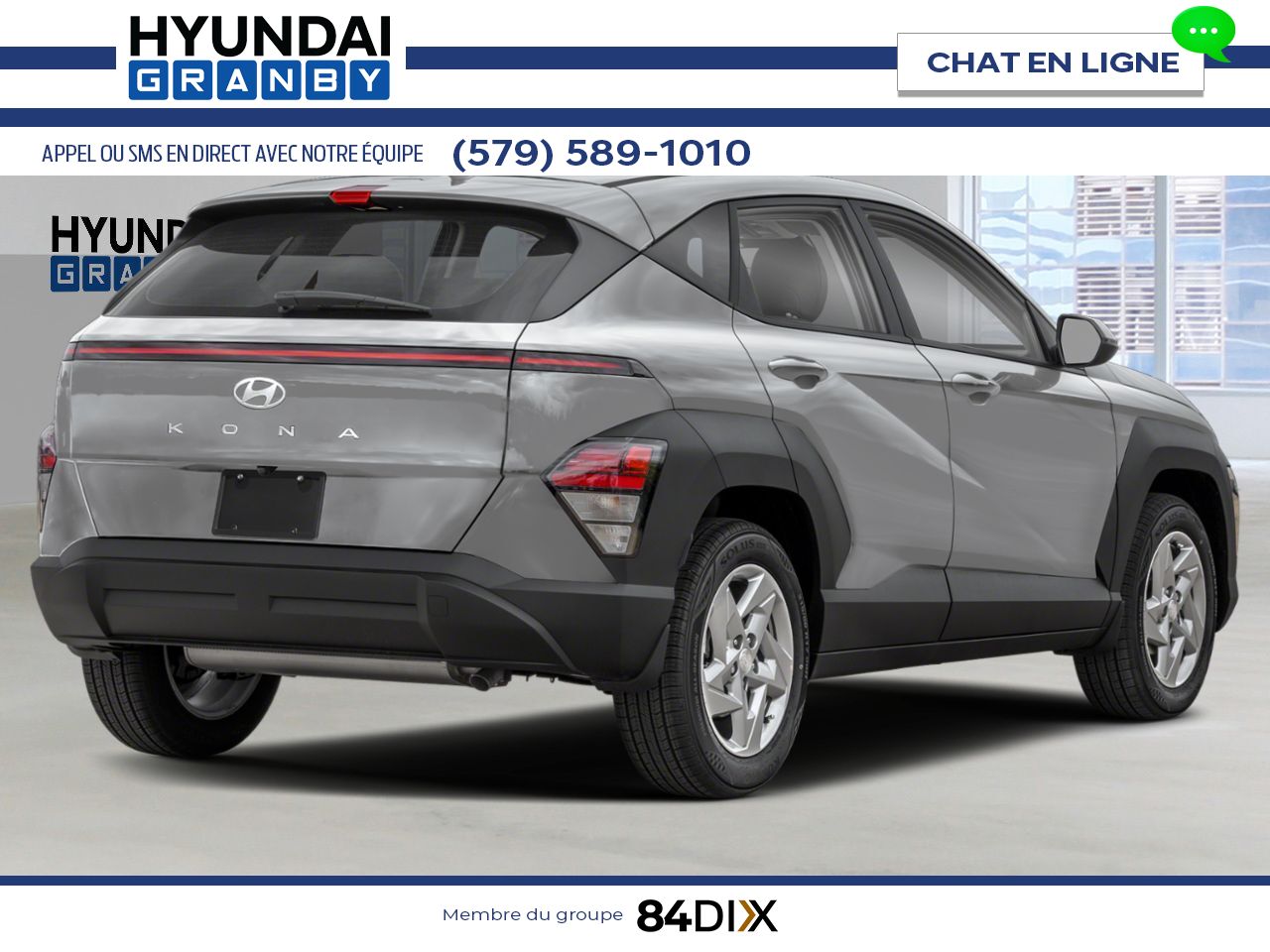 HYUNDAI Kona 2026 Cybergris Granby - photo #2