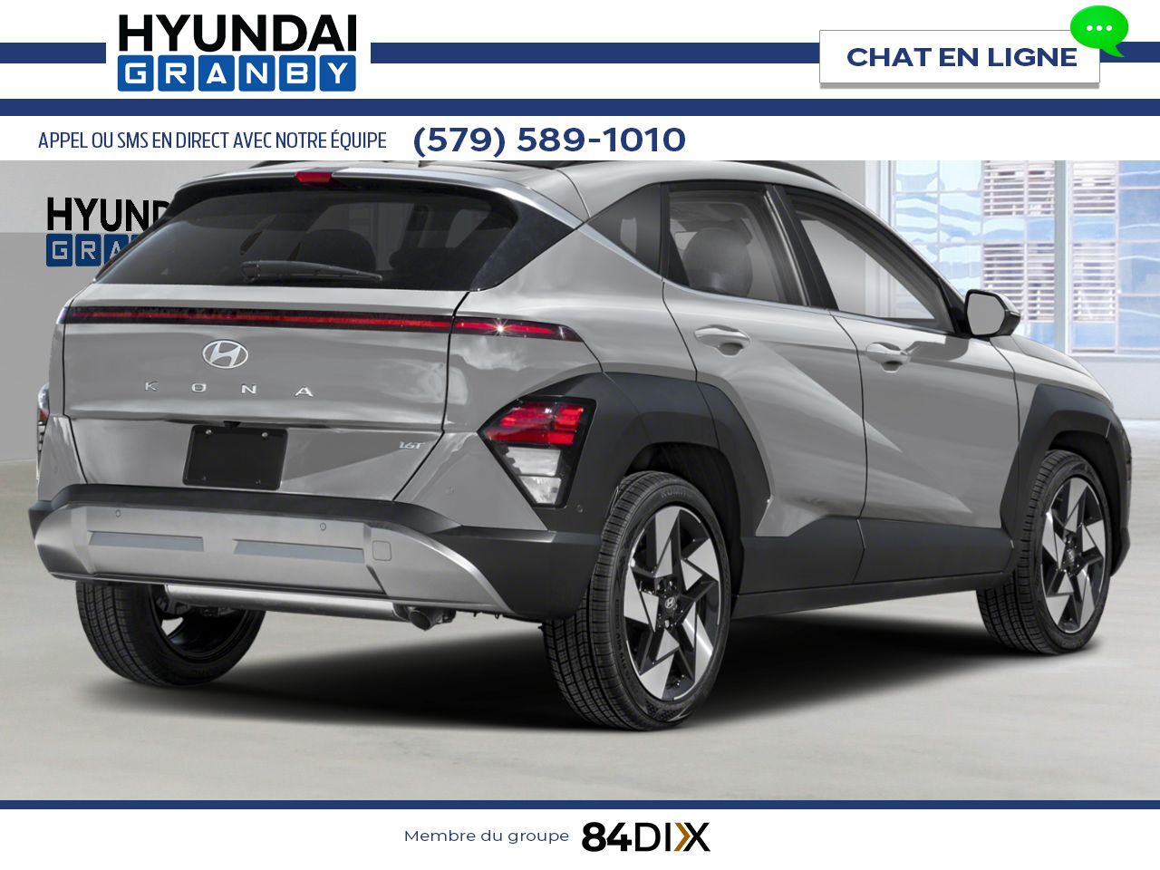2026 HYUNDAI Kona Cyber Grey Granby - photo #1
