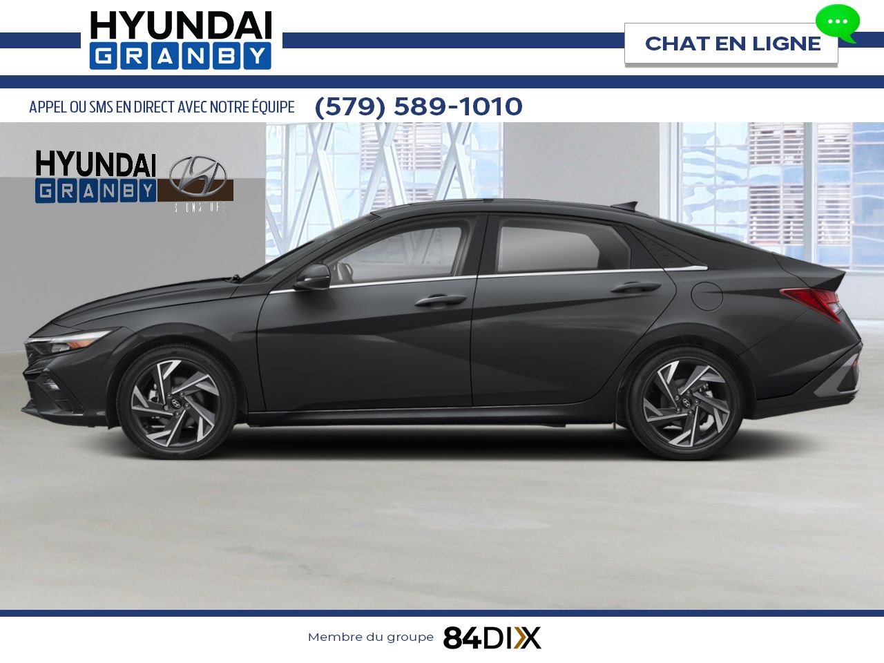 HYUNDAI Elantra hybride 2026 Noir abysse Granby - photo #1