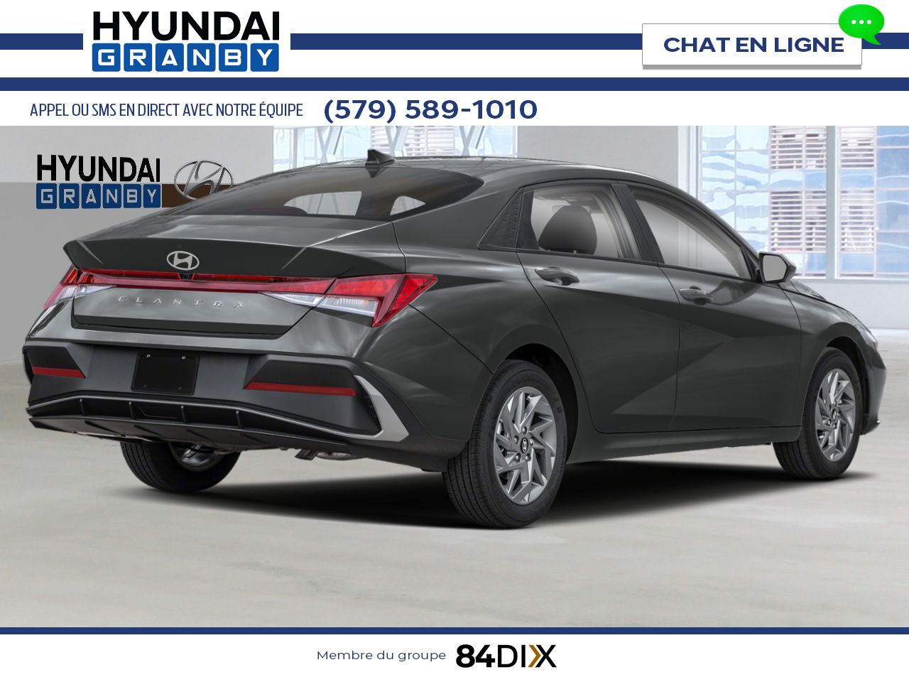 2026 HYUNDAI Elantra Ecotronic Grey Granby - photo #1