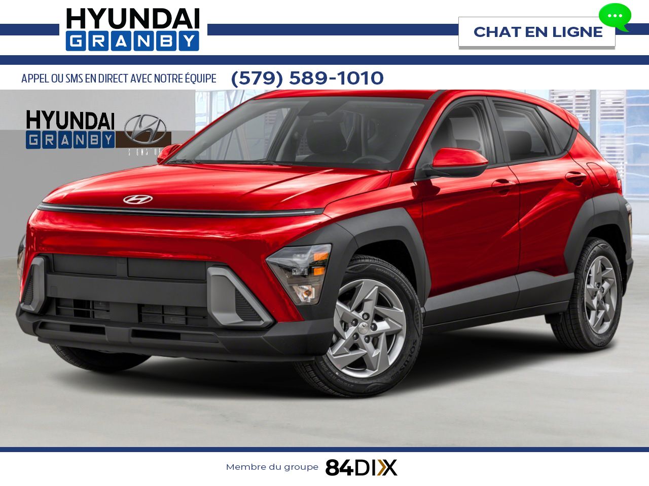 HYUNDAI KONA 2.0L ESSENTIAL AWD 2026 Rouge Granby - photo #0