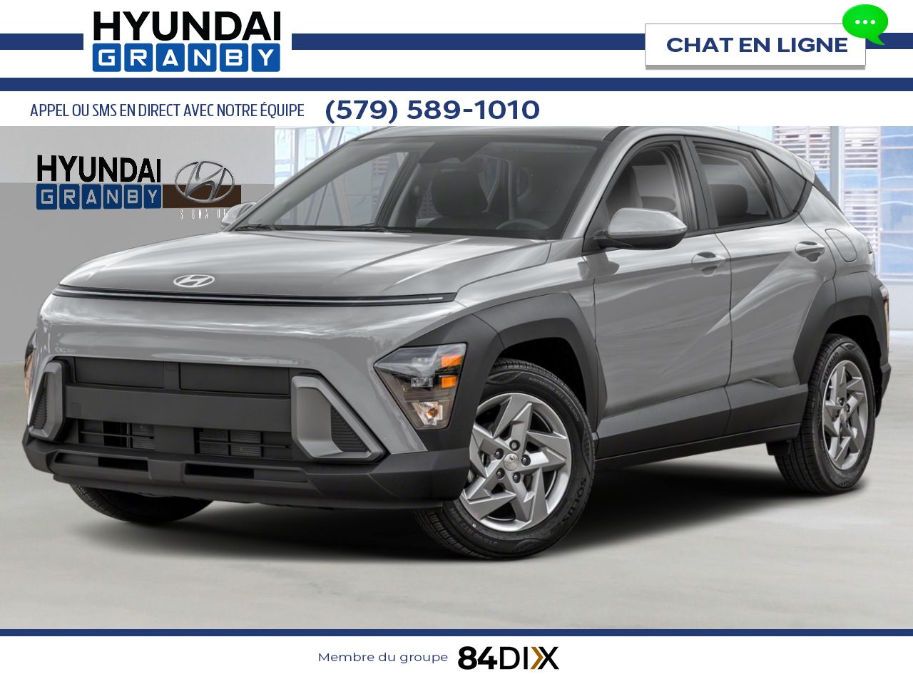 HYUNDAI Kona 2026 Cybergris Granby - photo #0
