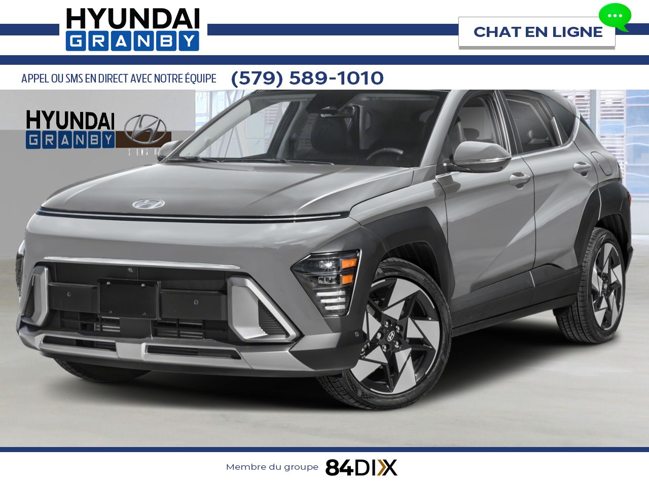 2026 HYUNDAI Kona Cyber Grey Granby - photo #0
