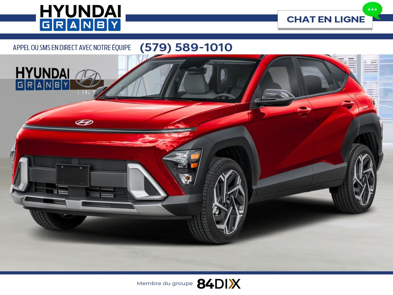HYUNDAI Kona 2026 Rouge ultime Granby - photo #0