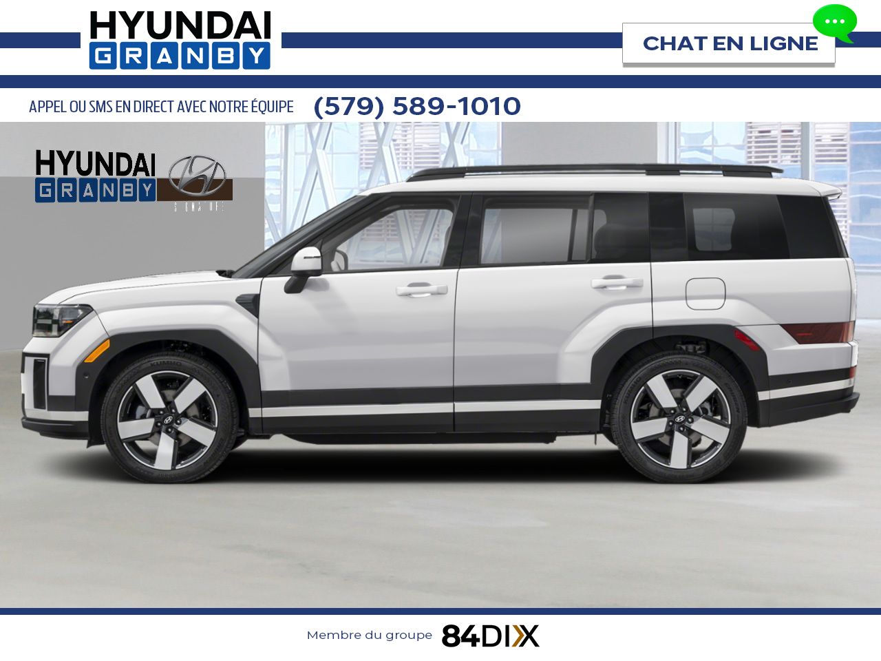 HYUNDAI SANTA FE PREFERRED HEV TREND 2026 Blanc Granby - photo #1