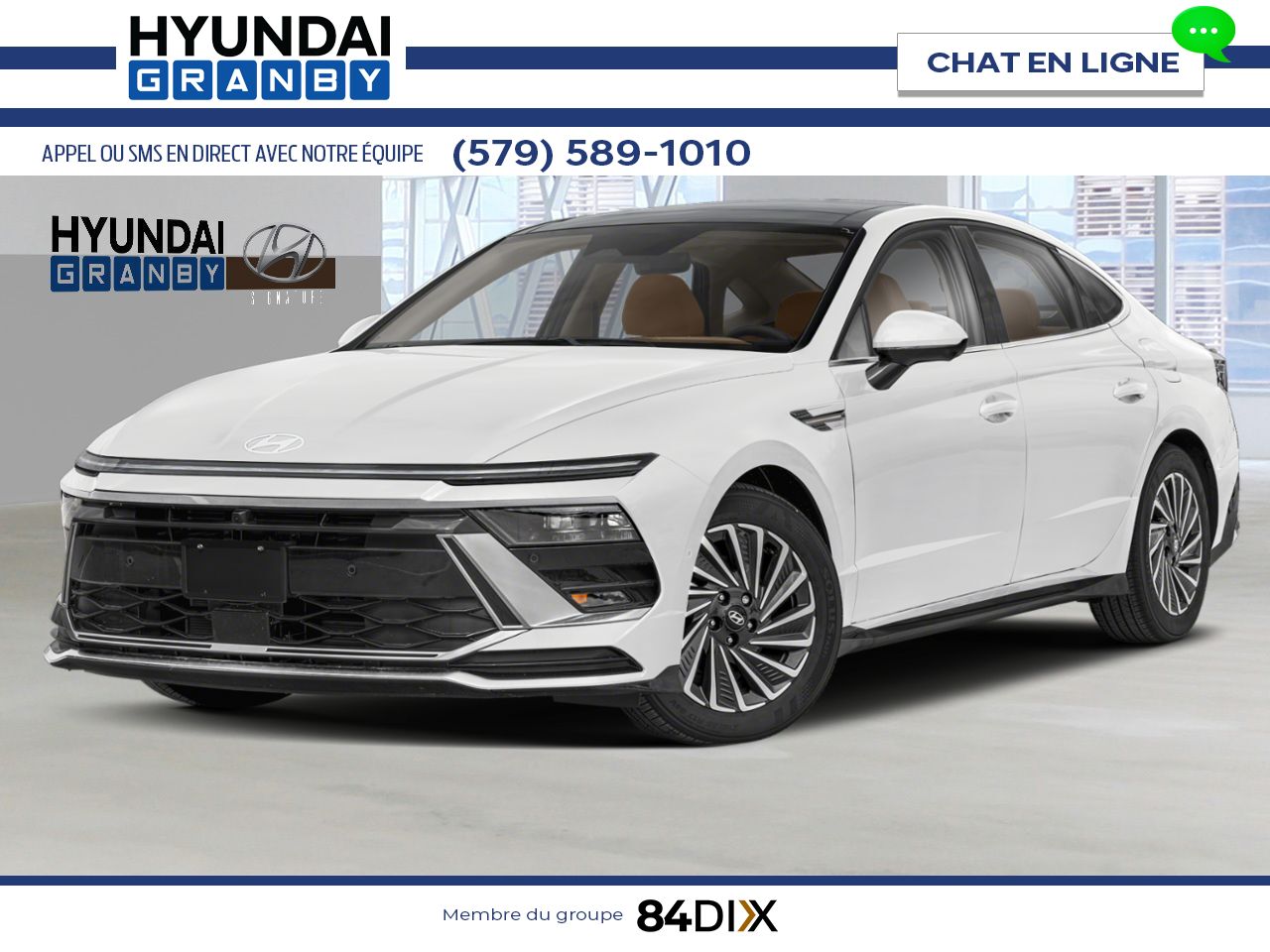 2026 HYUNDAI Sonata Hybrid Serenity White Granby - photo #0
