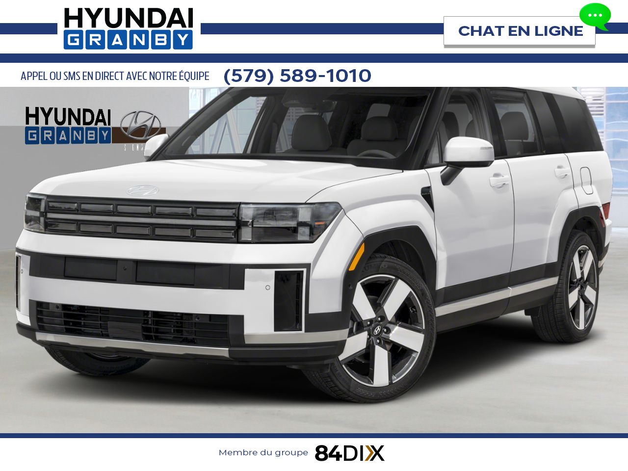 HYUNDAI SANTA FE PREFERRED HEV TREND 2026 Blanc Granby - photo #0