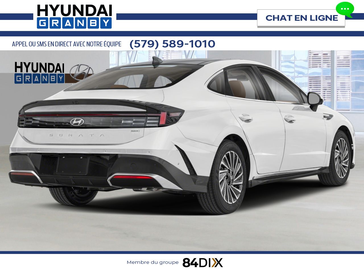 2026 HYUNDAI Sonata Hybrid Serenity White Granby - photo #1