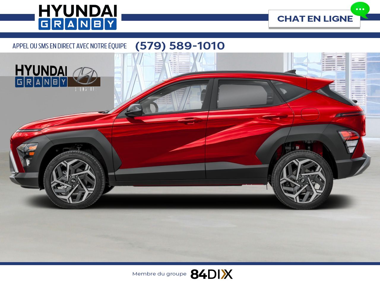 HYUNDAI Kona 2026 Rouge ultime Granby - photo #1