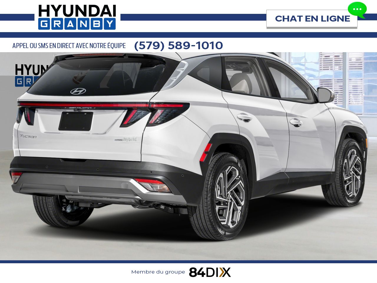 2025 HYUNDAI Tucson Hybrid Crystal White Granby - photo #2