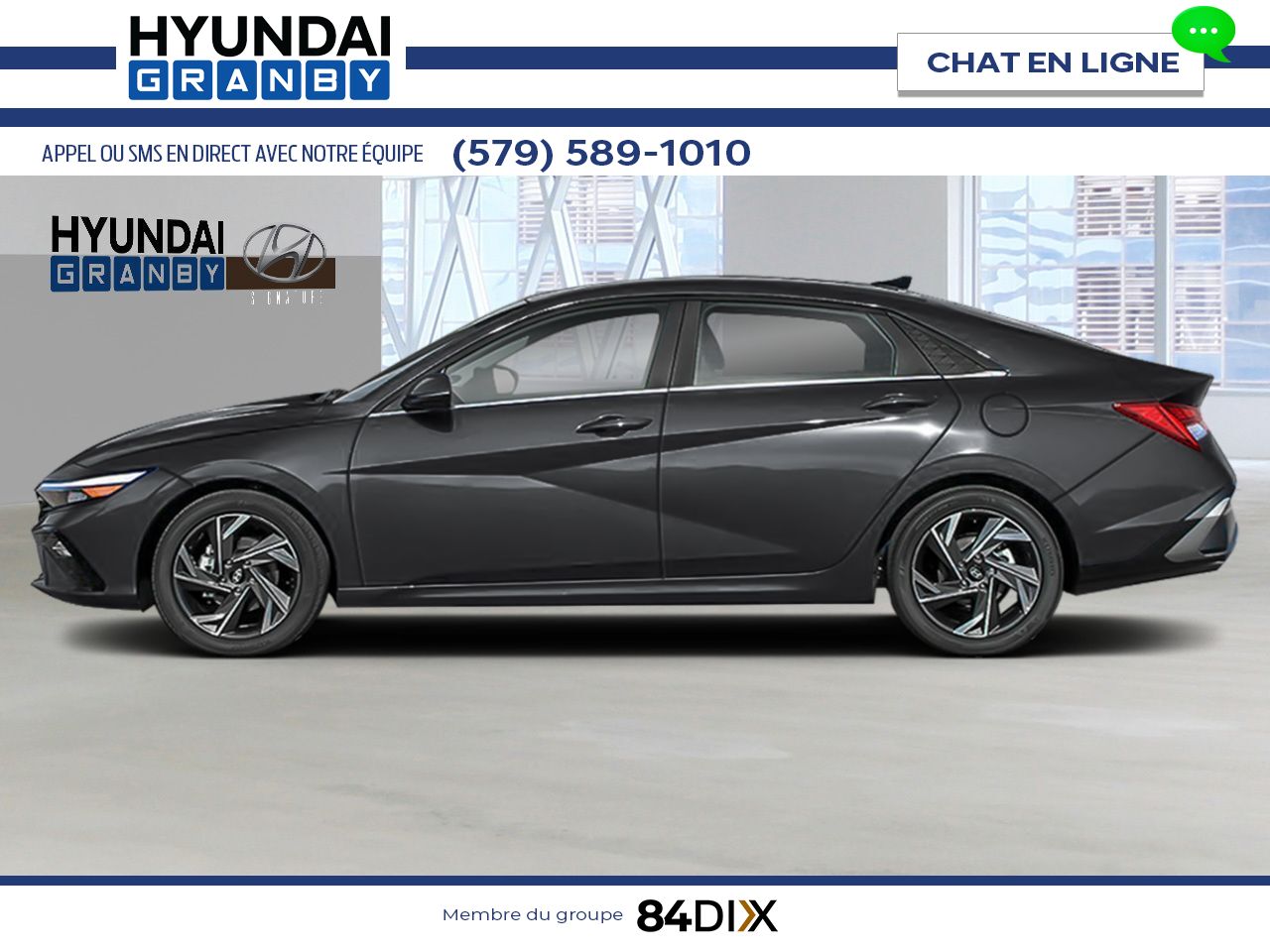 HYUNDAI Elantra hybride 2025 Noir abysse Granby - photo #1