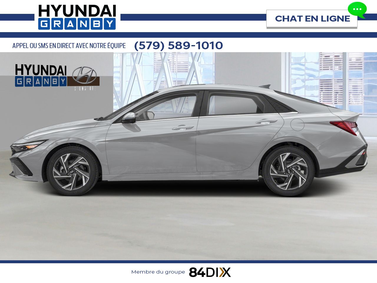 HYUNDAI Elantra 2025 Cybergris Granby - photo #1