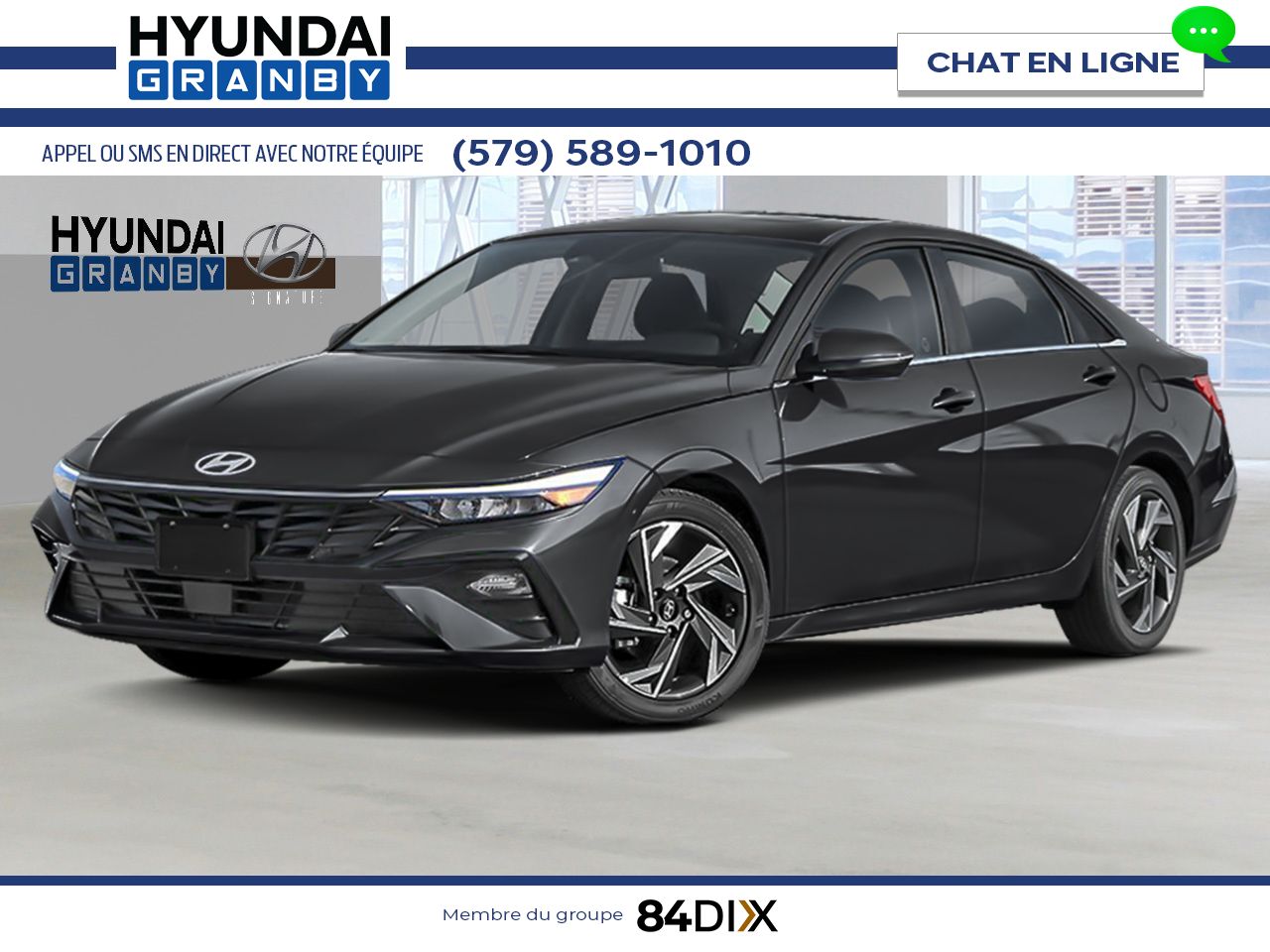 HYUNDAI Elantra hybride 2025 Noir abysse Granby - photo #0