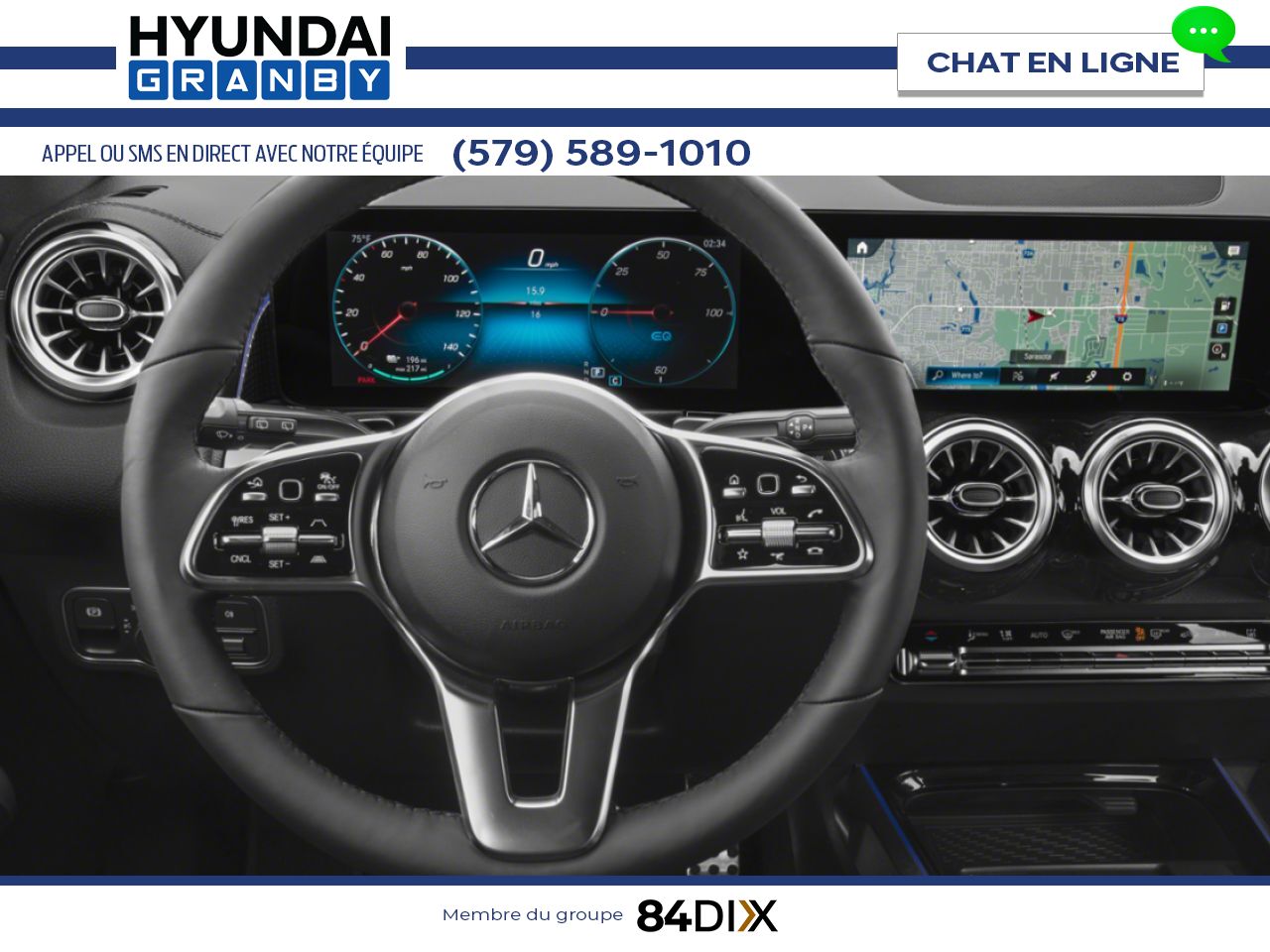 MERCEDES-B EQB 2023 Noir cosmos m&eacute;tallis&eacute; Granby - photo #8