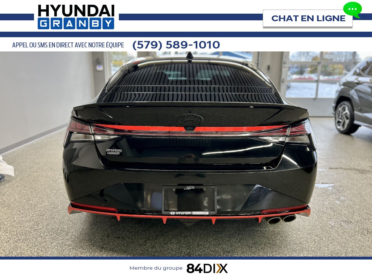 2021 Hyundai Elantra Black Granby - photo #5