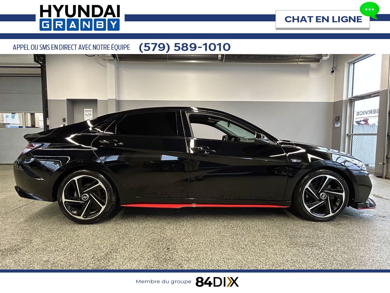 2021 Hyundai Elantra Black Granby - photo #7