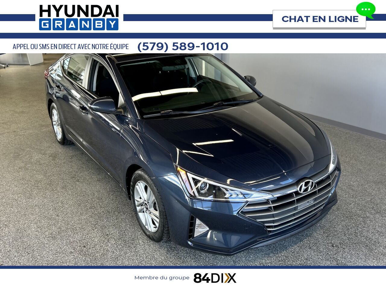 2020 Hyundai Elantra Grey Granby - photo #1