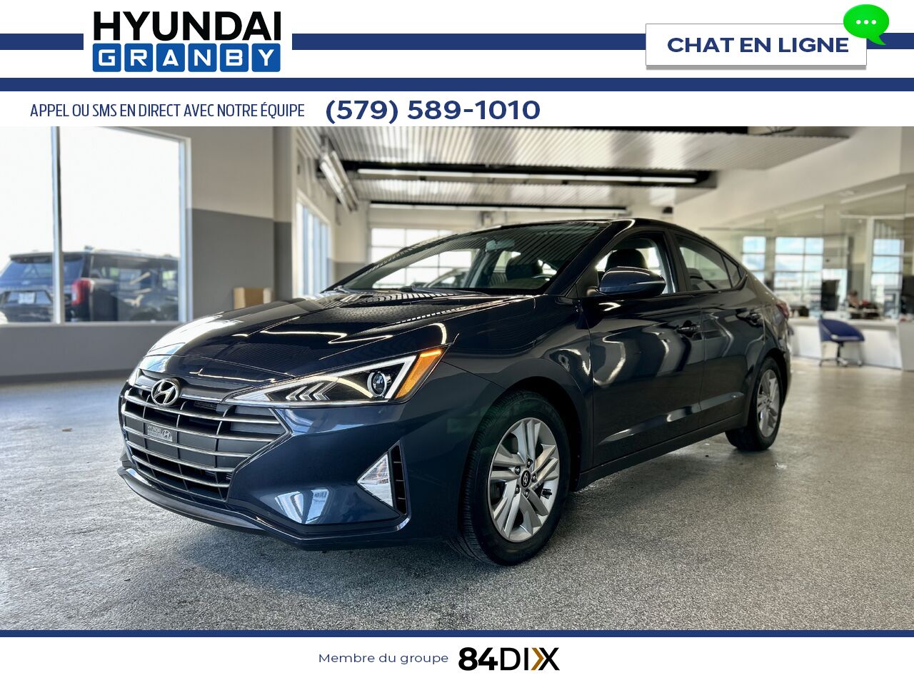 2020 Hyundai Elantra Grey Granby - photo #3