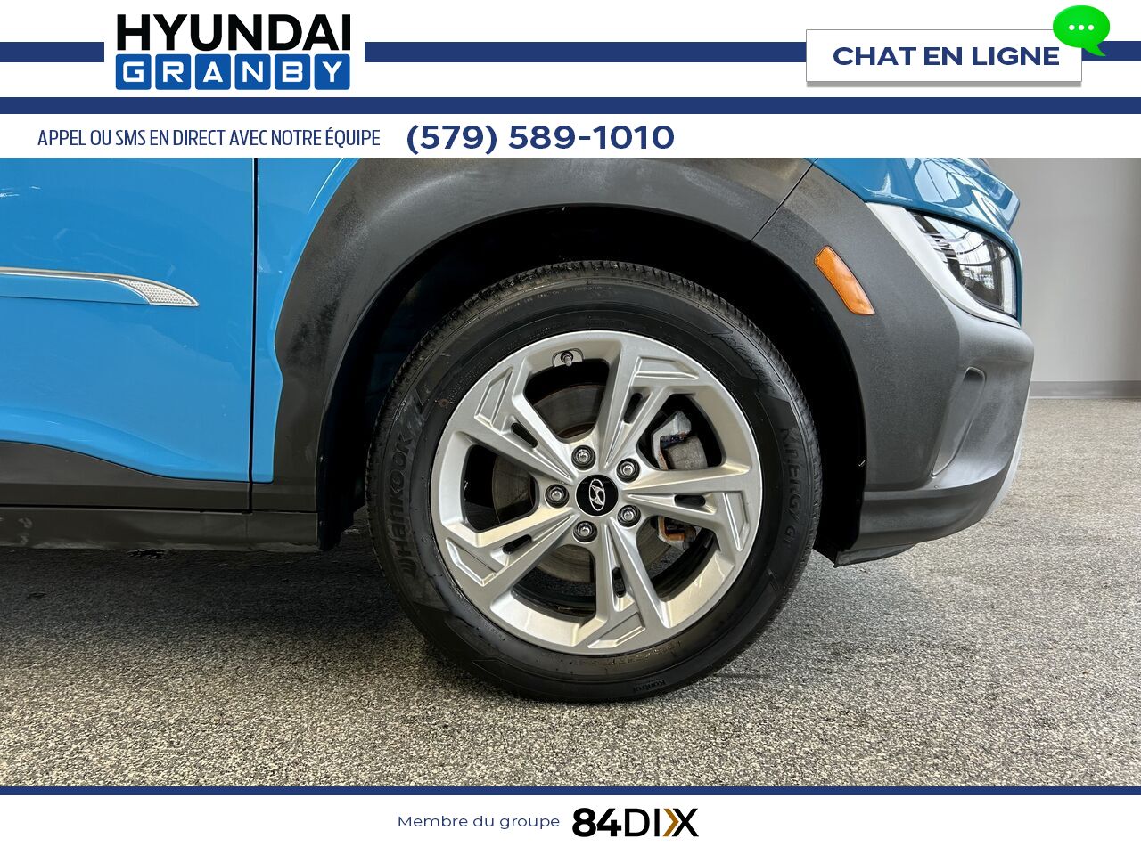 2022 Hyundai Kona Blue Granby - photo #8