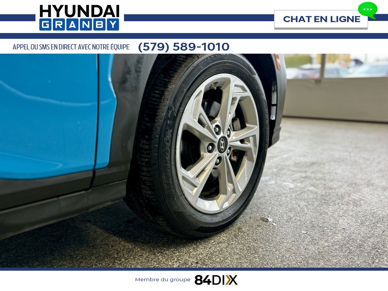 2022 Hyundai Kona Blue Granby - photo #9