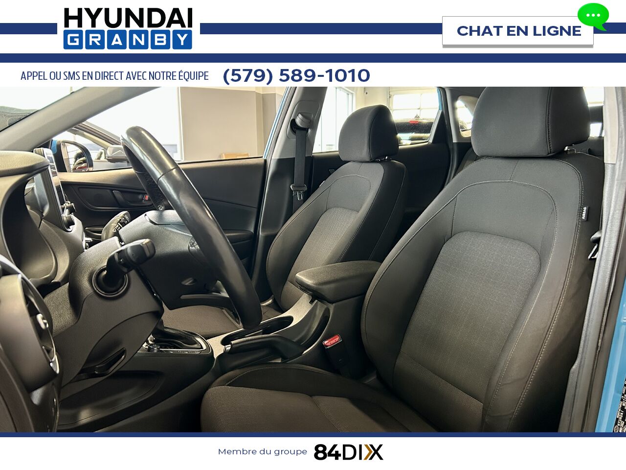 2022 Hyundai Kona Blue Granby - photo #11